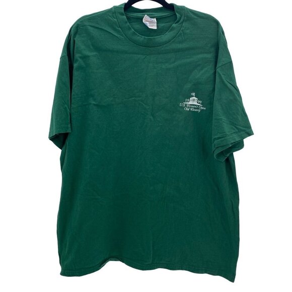 Hanes Vintage Old Waverly Green Short Sleeve T-Shirt Women’s Size XXL - Picture 1 of 7